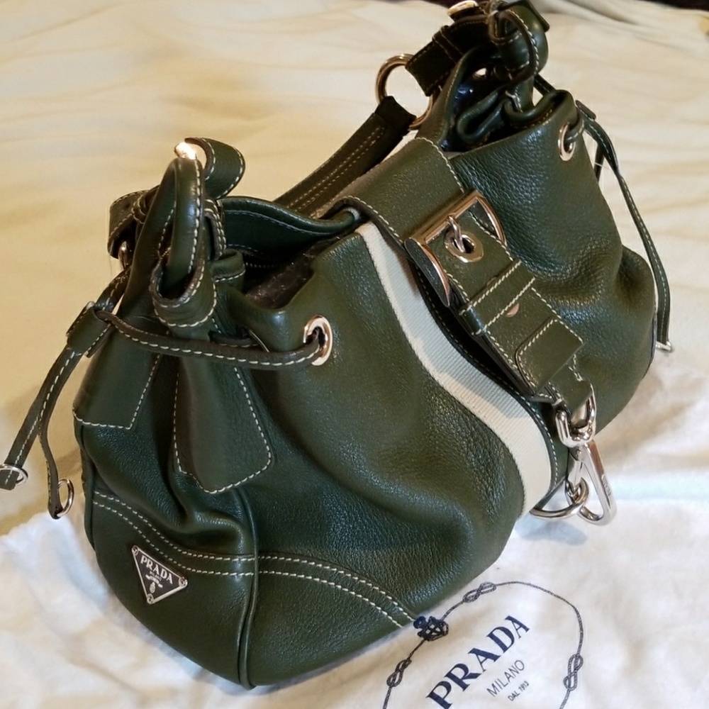 Prada over the shoulder handbag